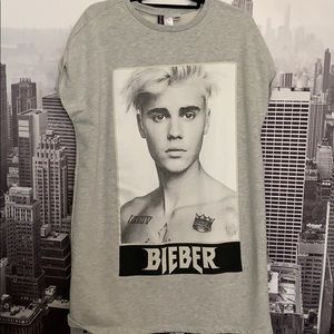 FINAL SALE! H&M Gray Justin Bieber Casual Dress